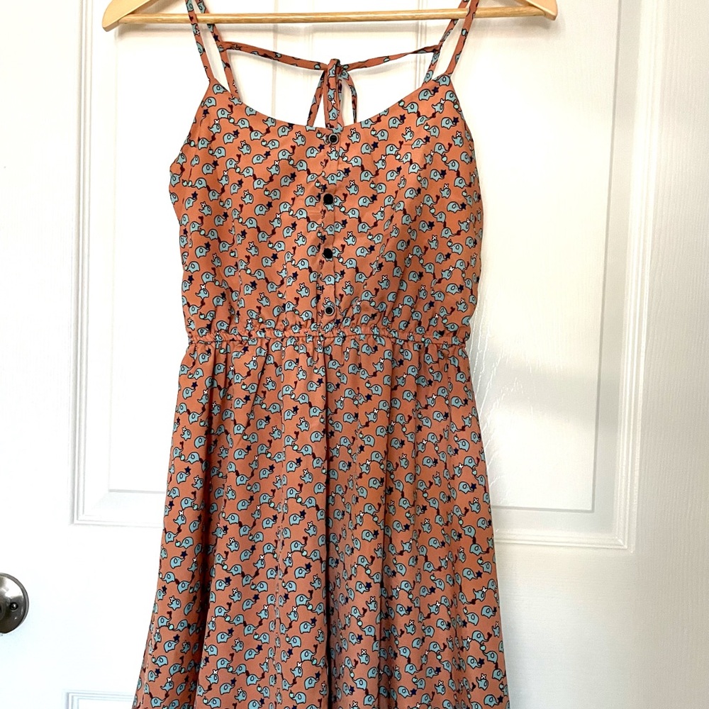 Audrey 3+1 Elephant Mini Dress